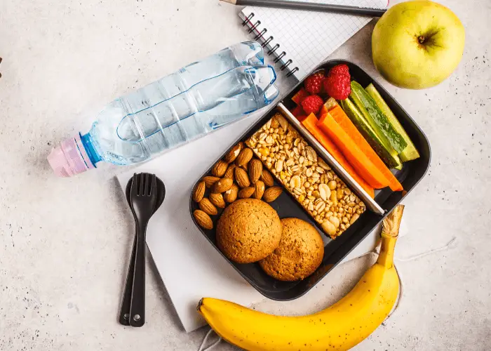 Snacks y aperitivos sanos y saludables para comer sano cuando estás de viaje